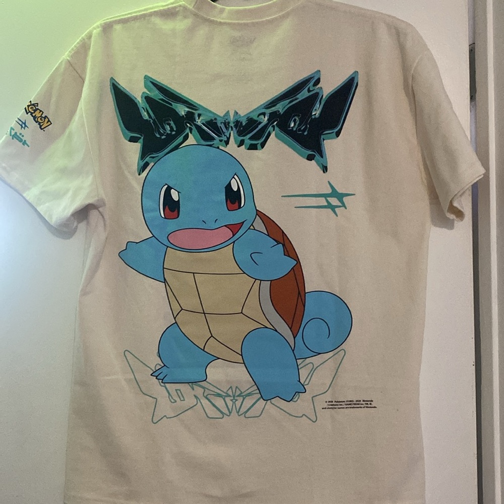 Pokémon oversized thick material t-shirt